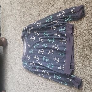 Nautical pullover size small